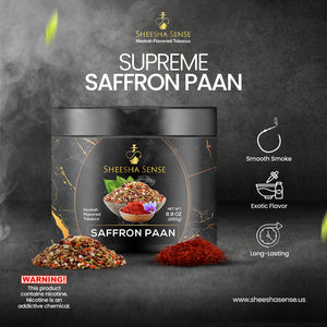 Saffron Paan Hookah Flavored Tobacco 250g