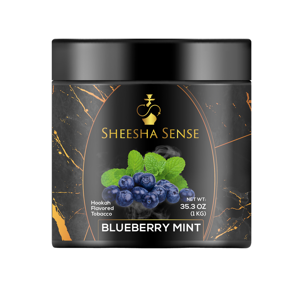Blueberry Mint Hookah Flavored Tobacco 1KG