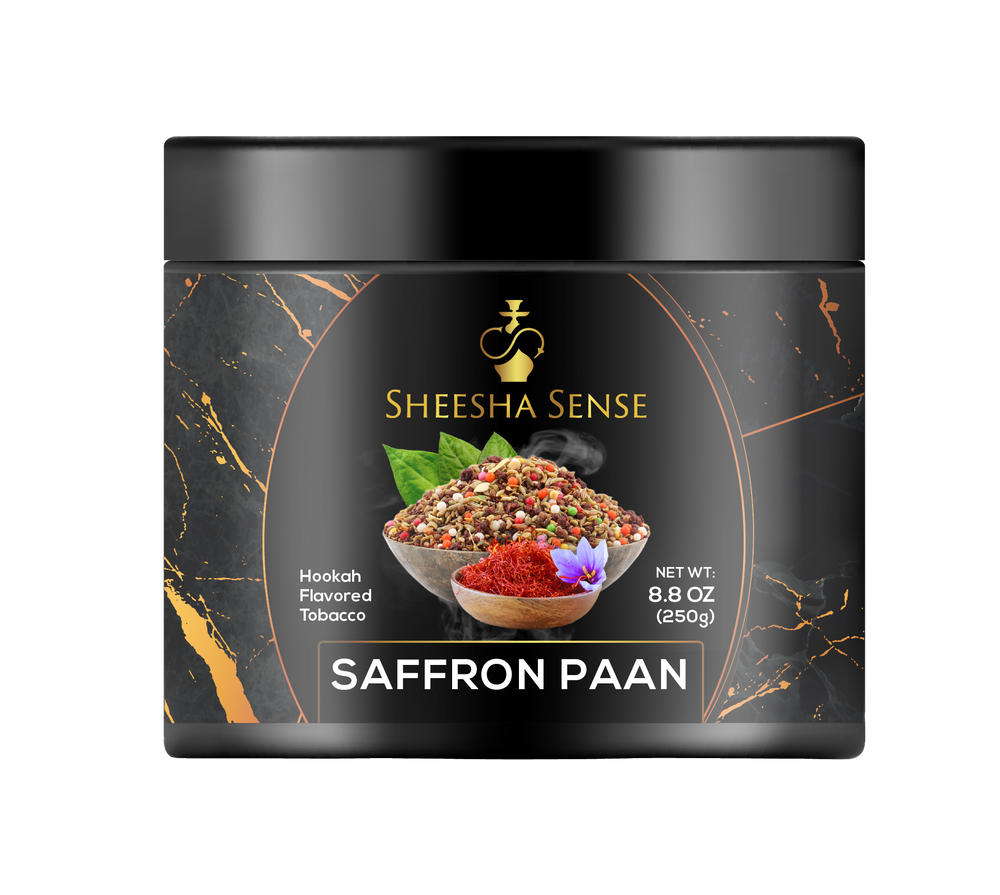 Saffron Paan Hookah Flavored Tobacco 250g