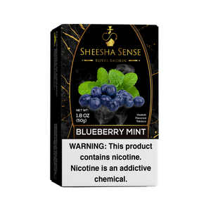 Blueberry Mint Hookah Flavored Tobacco 50g
