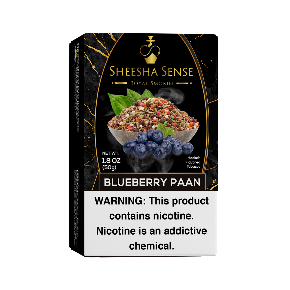 Blueberry Paan Hookah Flavored Tobacco 50g