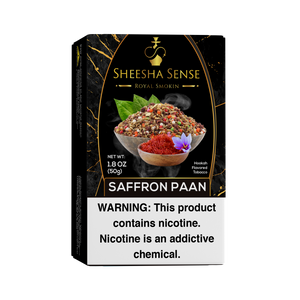 Saffron Paan Hookah Flavored Tobacco 50g