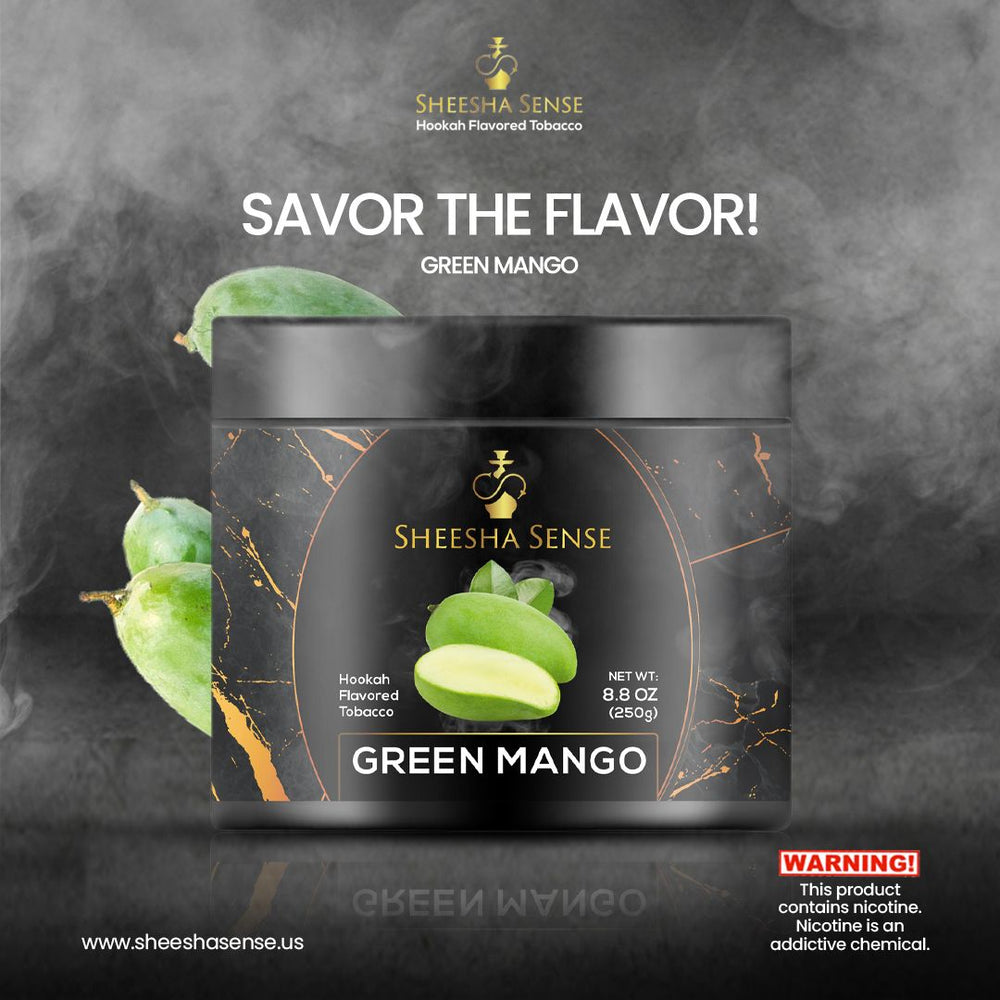 Green Mango Hookah Flavored Tobacco 250g